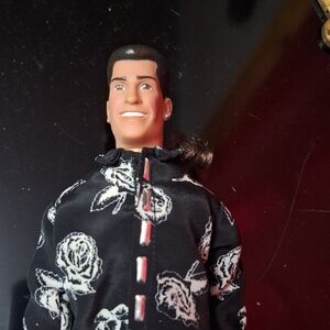 ​VTG 1990 NKOTB Joey McIntyre Doll – Black Rose Shirt Edition – Hasbro